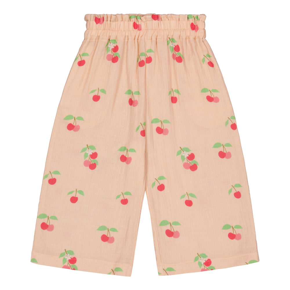 SWEET CHERRIES MUSLIN CULOTTES | SPARKLE