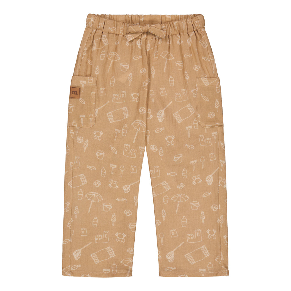 ON THE BEACH MUSLIN PANTS | SANDY