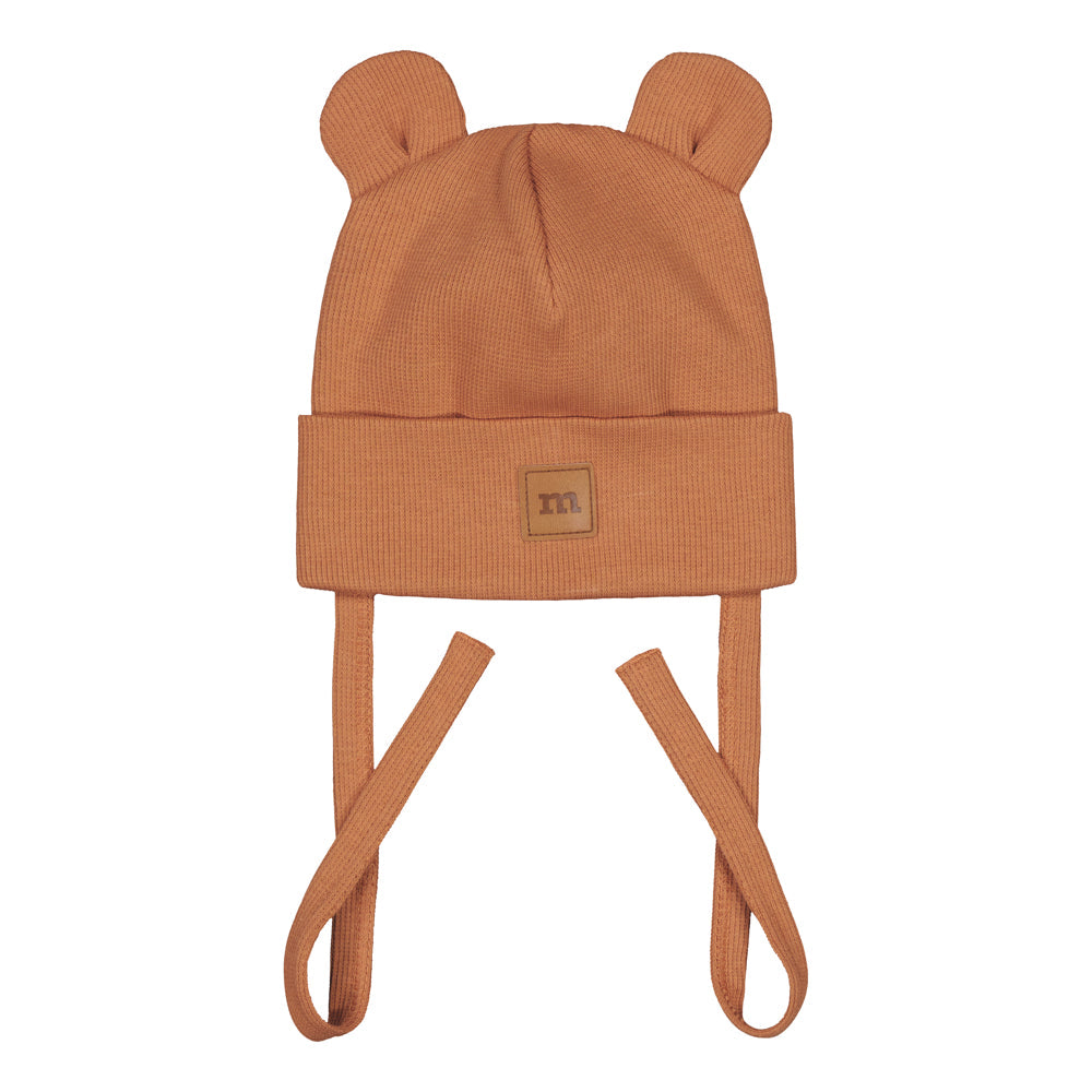 RIB BEAR BEANIE | PEANUT