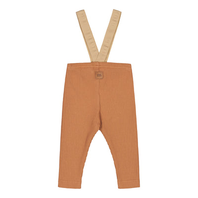 HEAVY RIB BRACE PANTS | PEANUT