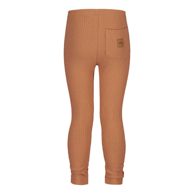 HEAVY RIB LEGGINGS | PEANUT