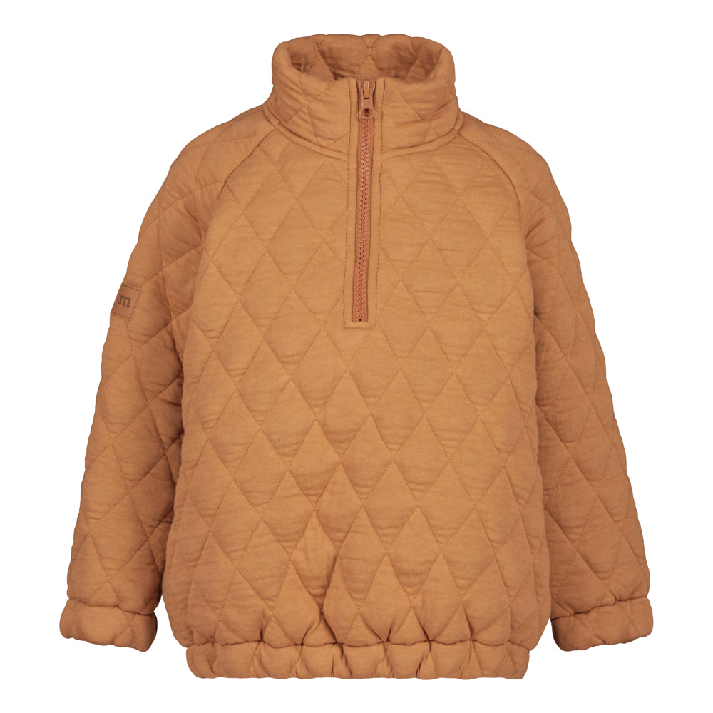 TEXTURED PULLOVER | PEANUT