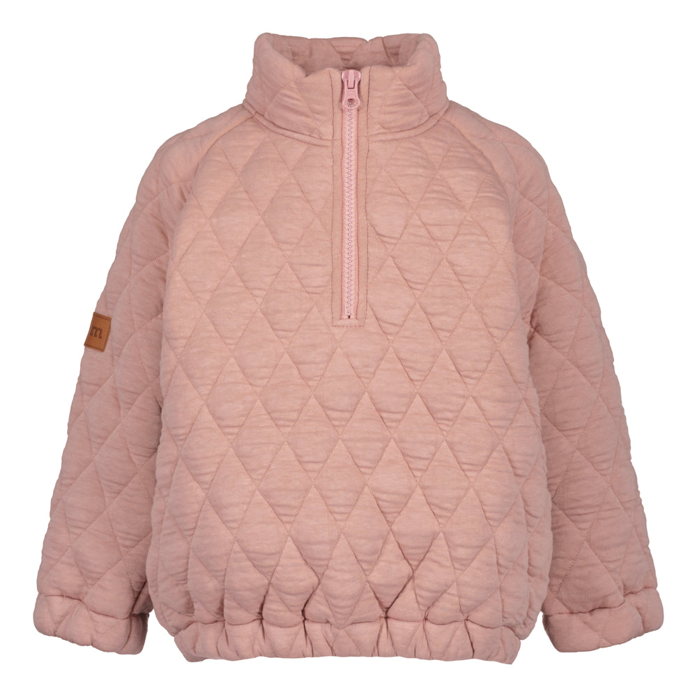 TEXTURED PULLOVER | WILD ROSE