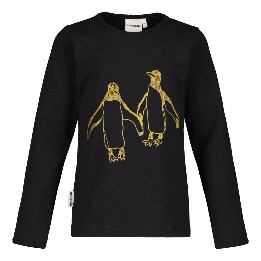 TOGETHER GOLD SHIRT | BLACK