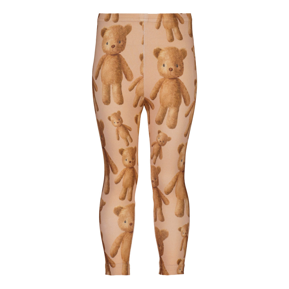 TEDDY BEAR LEGGINGS | BROWN