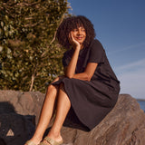 A-LINE DRESS | LICORICE Aikuisten mekko My Happy Place Women