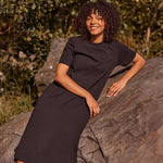 A-LINE DRESS | LICORICE Aikuisten mekko My Happy Place Women