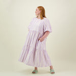 ALLEY PUFF SLEEVE MIDI DRESS | LILY Aikuisten mekko My Happy Place Women
