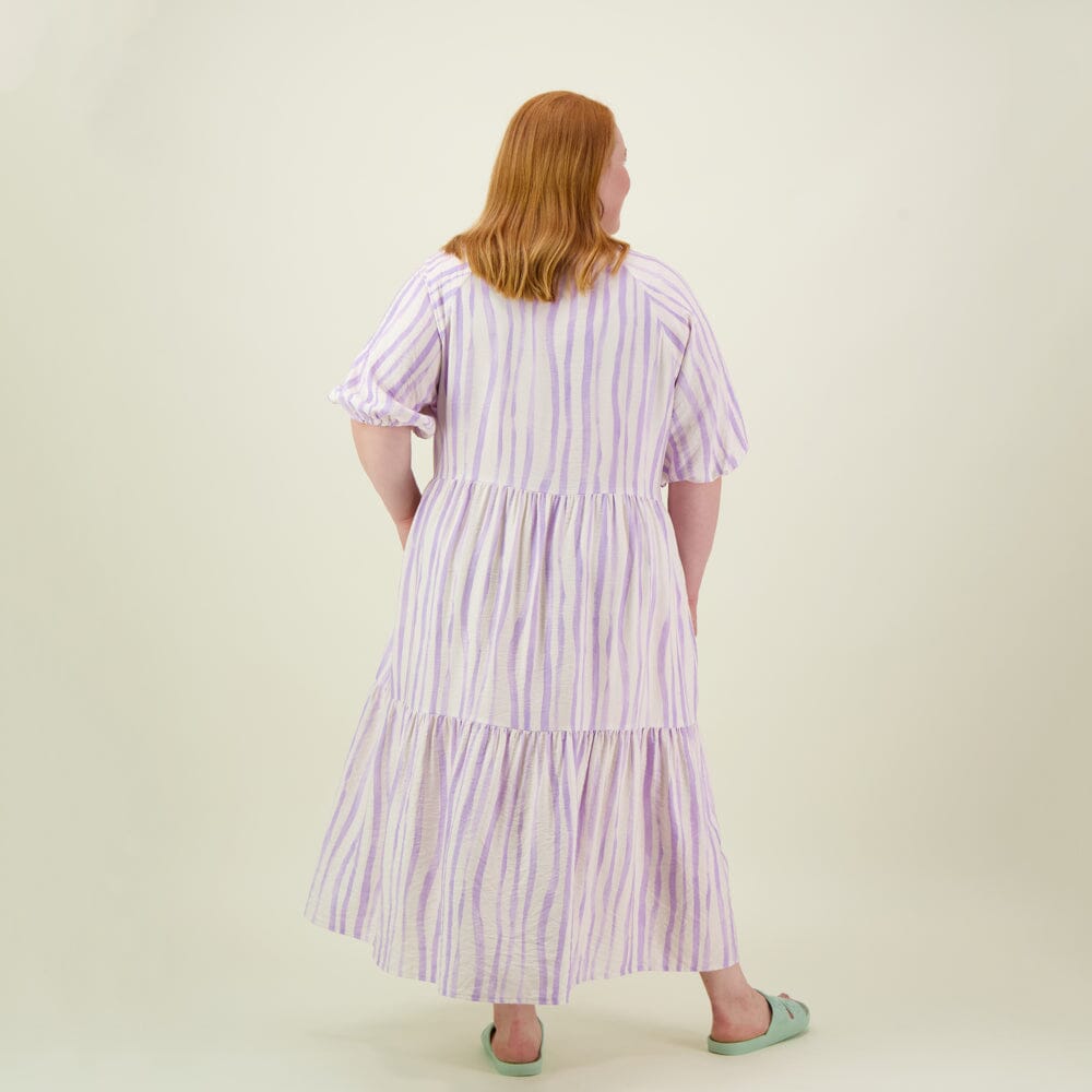 ALLEY PUFF SLEEVE MIDI DRESS | LILY Aikuisten mekko My Happy Place Women
