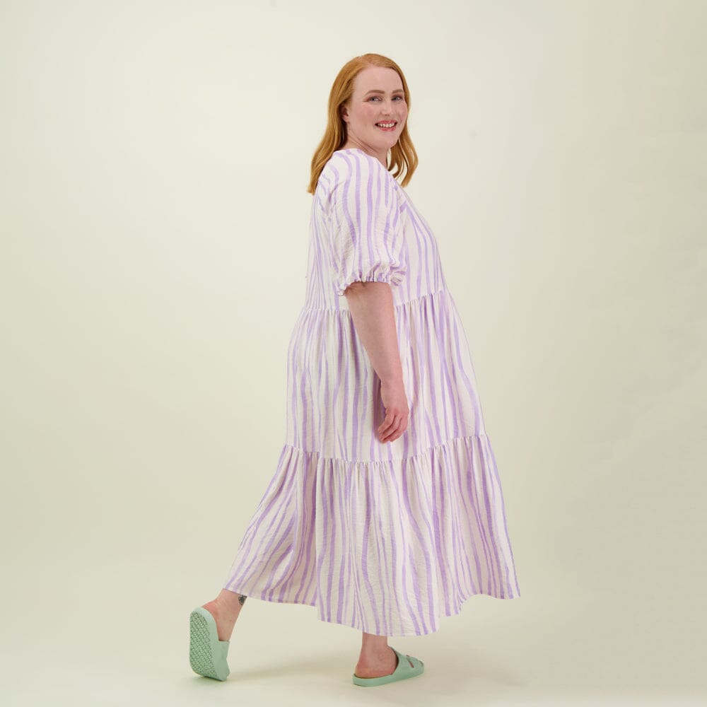 ALLEY PUFF SLEEVE MIDI DRESS | LILY Aikuisten mekko My Happy Place Women