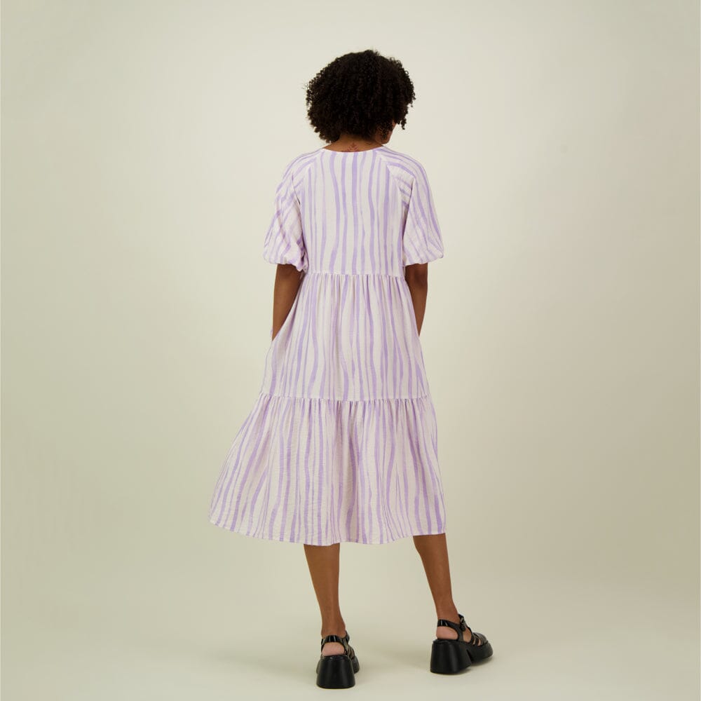 ALLEY PUFF SLEEVE MIDI DRESS | LILY Aikuisten mekko My Happy Place Women
