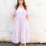 ALLEY PUFF SLEEVE MIDI DRESS -MEKKO | LILY Aikuisten mekko My Happy Place Women