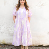 ALLEY PUFF SLEEVE MIDI DRESS -MEKKO | LILY Aikuisten mekko My Happy Place Women