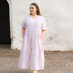 ALLEY PUFF SLEEVE MIDI DRESS -MEKKO | LILY Aikuisten mekko My Happy Place Women