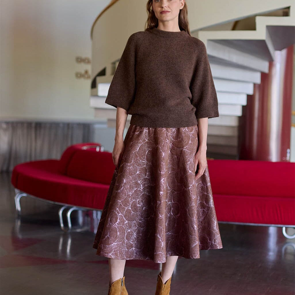 Alpaca Jumper -Neulepaita | Madrid Mocha Aikuisten neulepaita Oh, Oui!