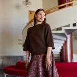 Alpaca Jumper -Neulepaita | Madrid Mocha Aikuisten neulepaita Oh, Oui!