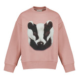 Badger Oversize Sweater -Collegepaita | Dusty Rose Pitkähihainen paita You and Me