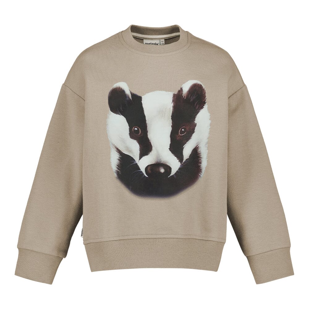 Badger Oversize Sweater -Collegepaita | Stormy Pitkähihainen paita You and Me