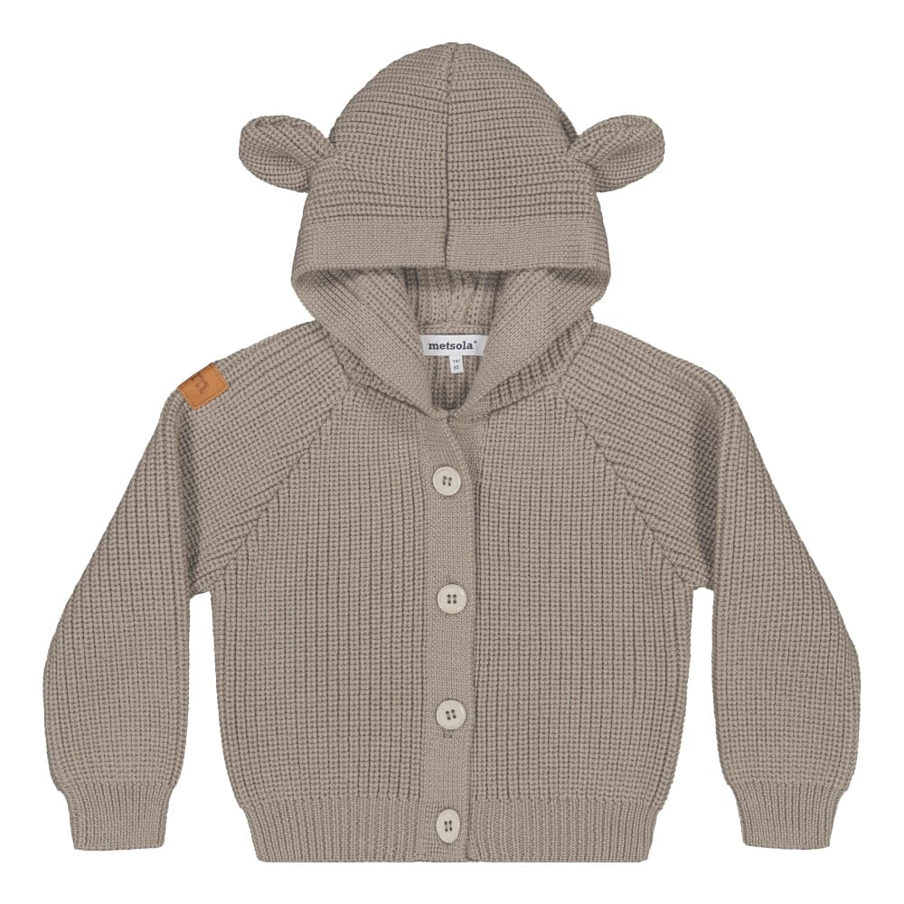 Bear Knit -Merinovillaneuletakki | Stormy Neuletakki A World Full of Smiles