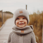Bear Knit -Merinovillaneuletakki | Stormy Neuletakki A World Full of Smiles