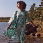 BELL SLEEVE MIDI DRESS | DREAM Aikuisten mekko My Happy Place Women