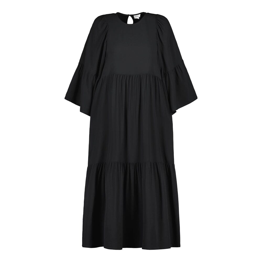 BELL SLEEVE MIDI DRESS | LICORICE Aikuisten mekko My Happy Place Women