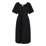 Bell Sleeve Rib Dress -Mekko | Licorice Aikuisten mekko C'est La Vie!