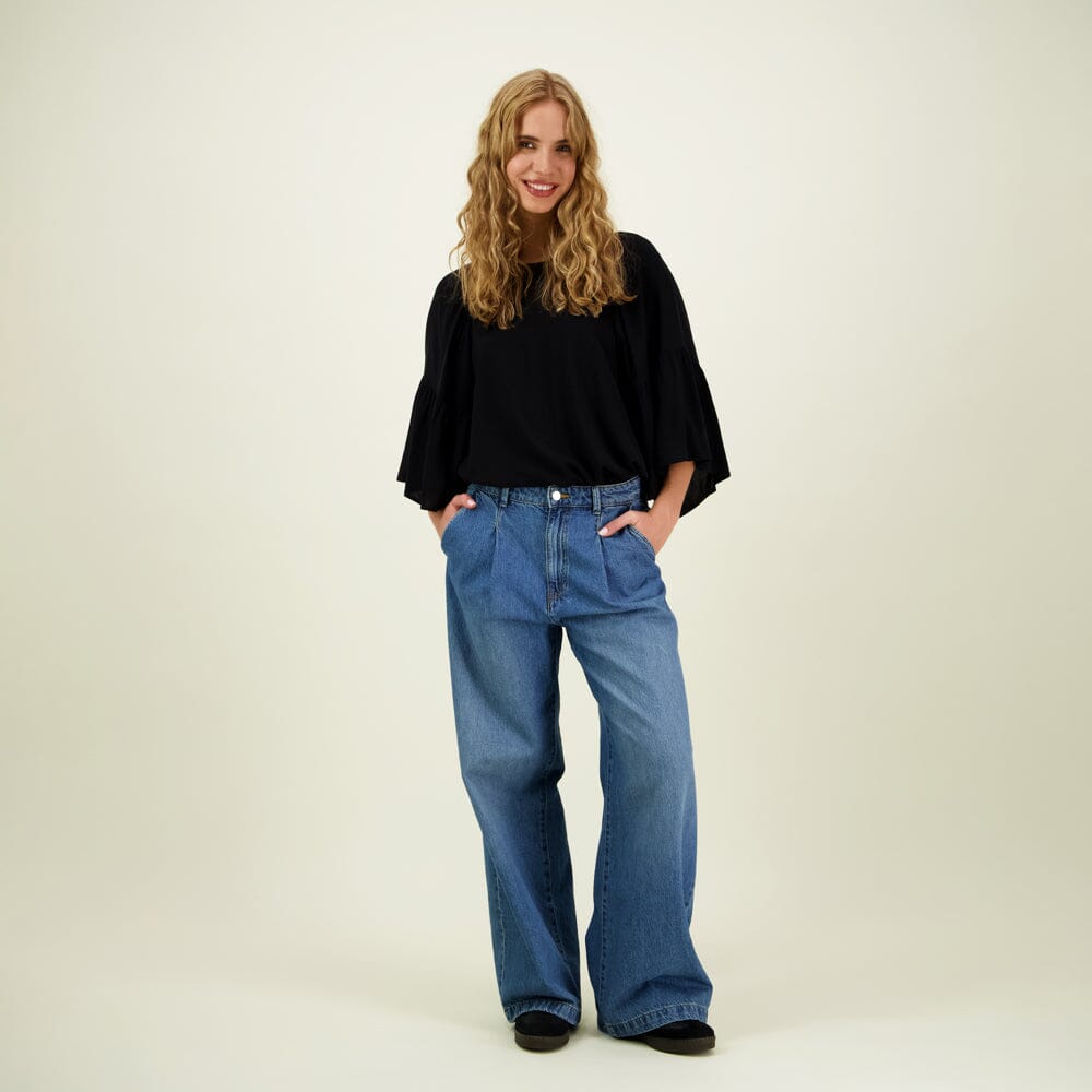 Bell Sleeve Shirt -Paita | Licorice Aikuisten paita More Love