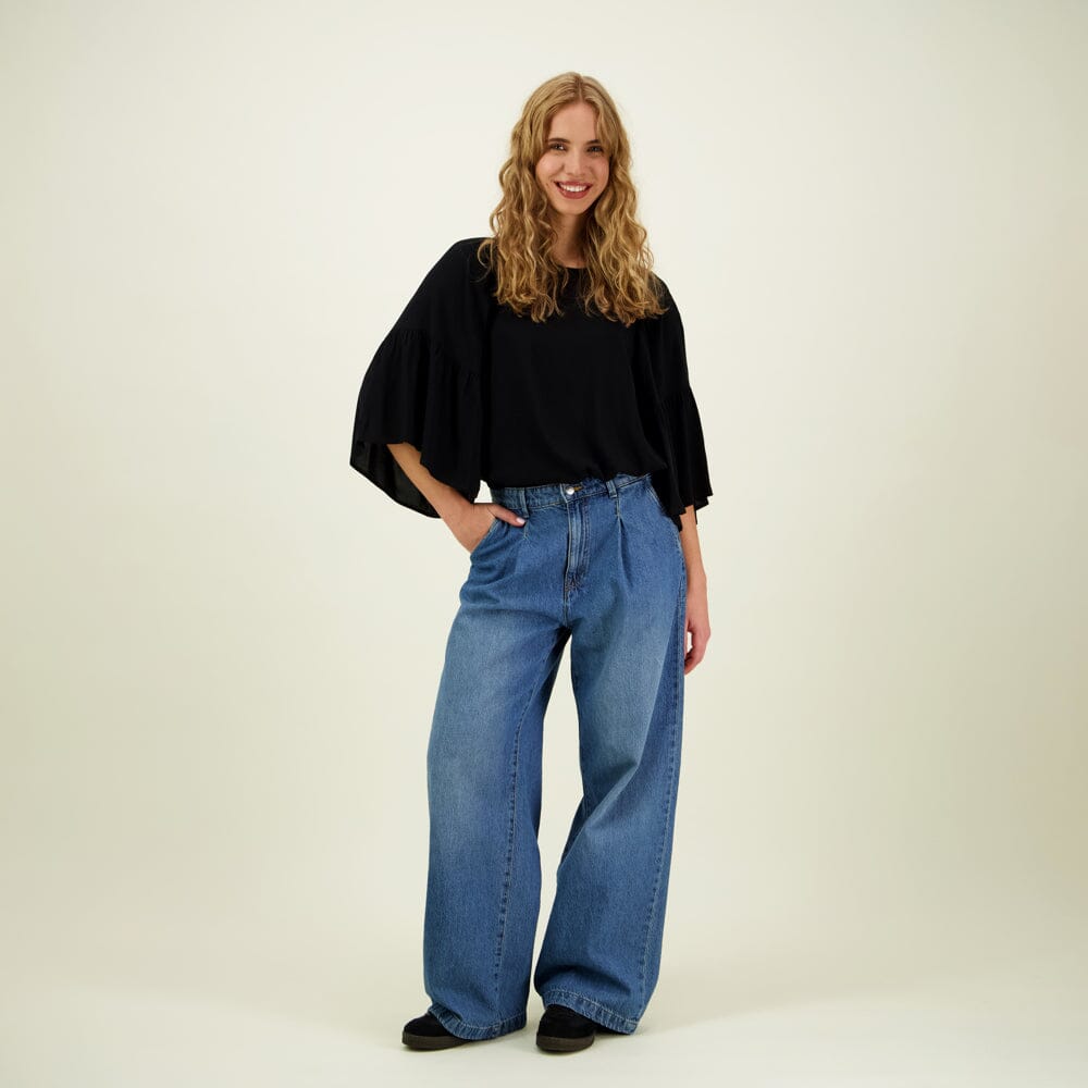 Bell Sleeve Shirt -Paita | Licorice Aikuisten paita More Love