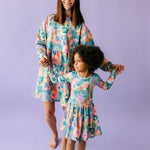BF MIRACLES RIB DRESS, MULTICOLOR Black Friday