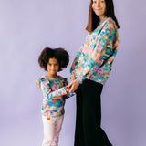 BF MIRACLES RIB FRILLA SHIRT LS, MULTICOLOR Black Friday