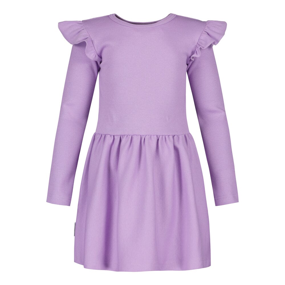 BF RIB FRILLA DRESS LS, ORCHID BLOOM Black Friday