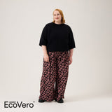 Bisous Pleated Wide Leg Pants -Housut | Licorice Aikuisten housut Metsola