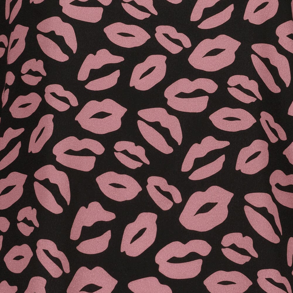 Bisous Volume Sleeve Blouse -Paita | Licorice Aikuisten paita Oh, Oui!