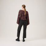 Bisous Volume Sleeve Blouse -Paita | Licorice Aikuisten paita Oh, Oui!