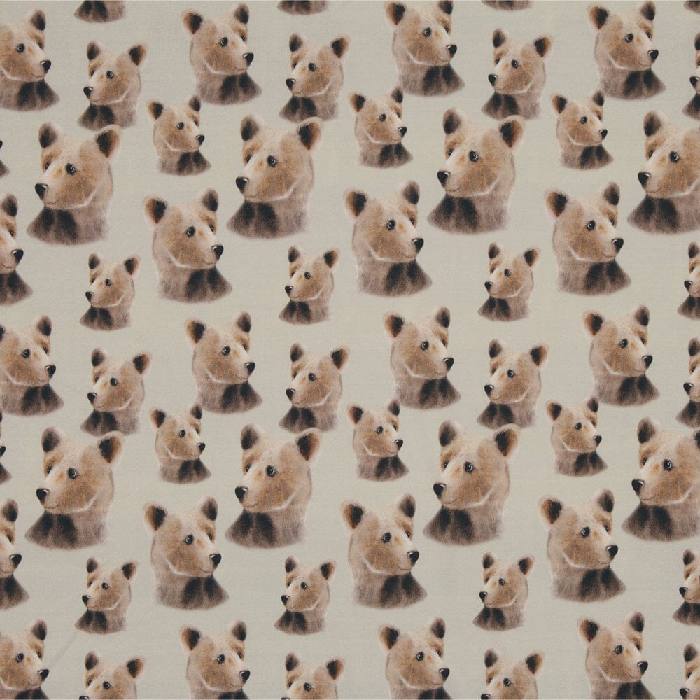 BRUSHED COLLEGE BEAR 1M, GREEN Kangas Kangaskarkelot