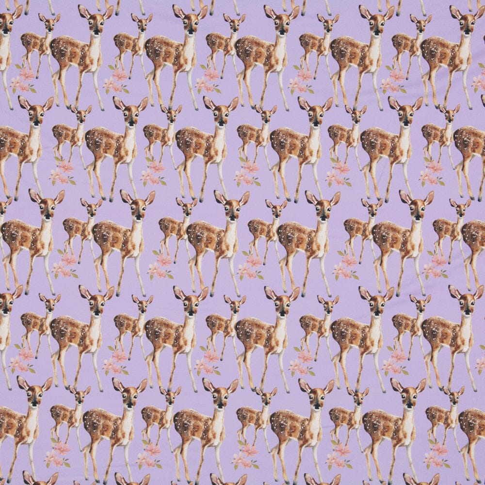 BRUSHED COLLEGE CUTE BAMBI 1M, ICY LILAC Kangas Kangaskarkelot