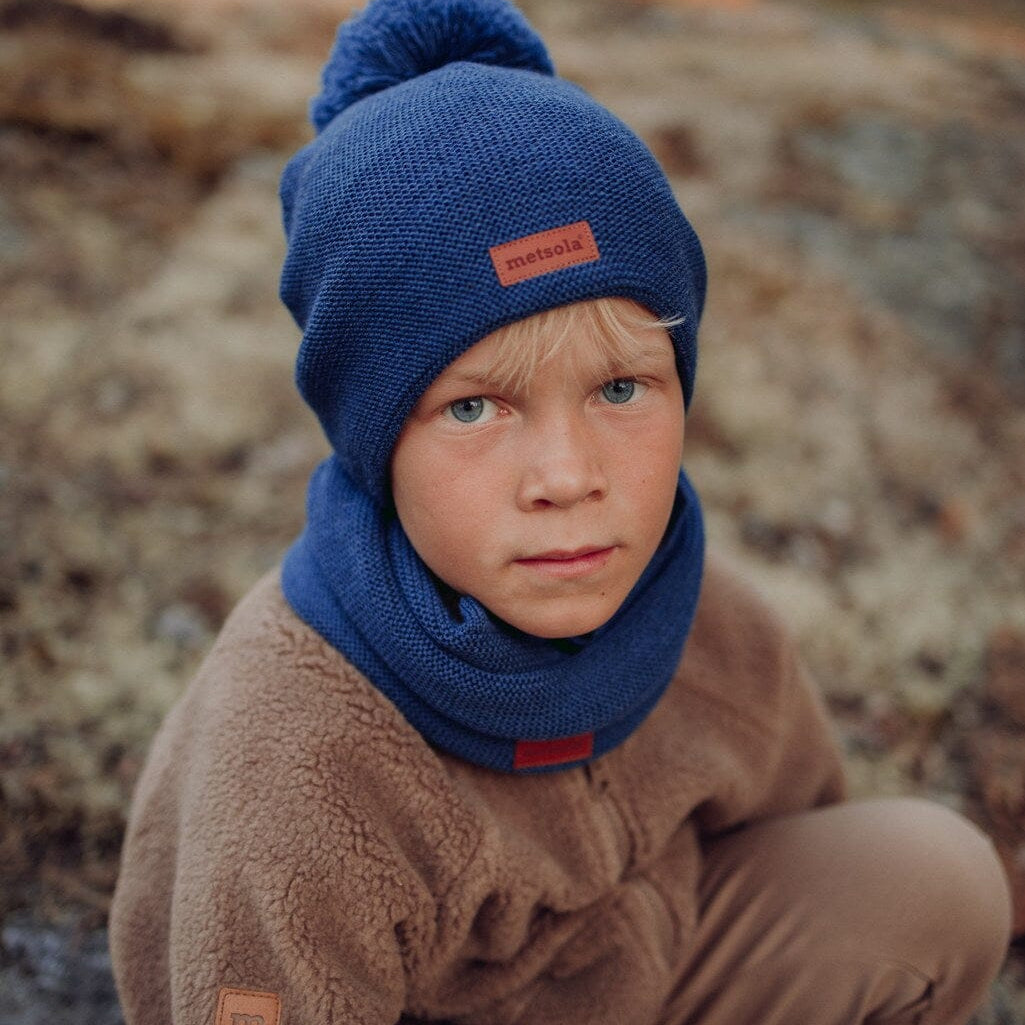 Buddy Beanie -Merinovillapipo | Black Pipo Happy Hearts