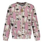 Bunny Bomber | Frosty Pink Huppari / Takki Winter Wonders