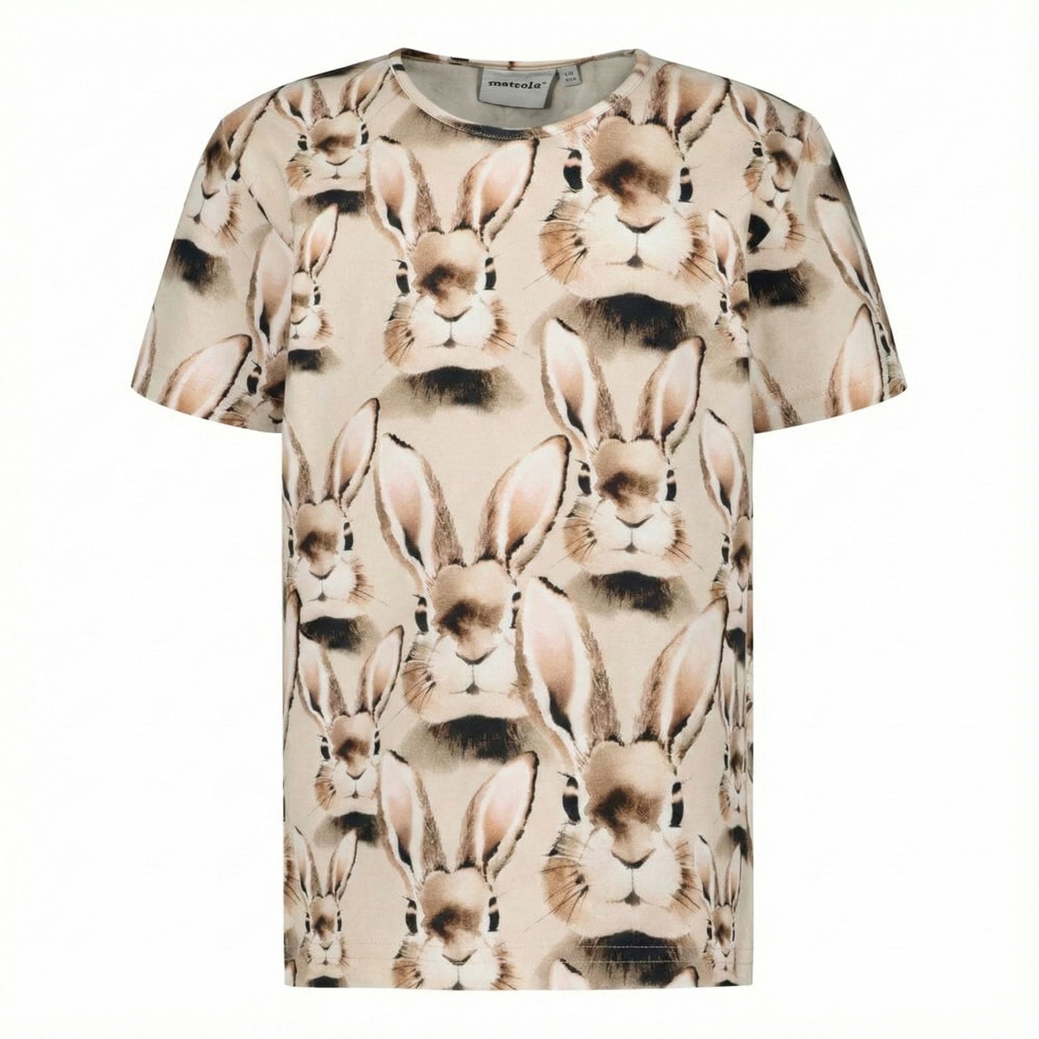 Bunny Grey -T-paita Lyhythihainen paita Metsola