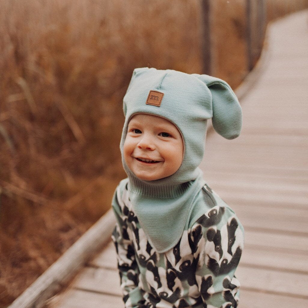 Bunny Helmet -Merinovilla Kypärämyssy | Iceberry Pipo A World Full of Smiles