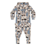 Bunny Jumpsuit | Frosty Blue Haalari / Jumpsuit Winter Wonders