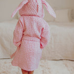 Bunny -Lasten Kylpytakki | Dreamy Pink Kylpytakki Metsola