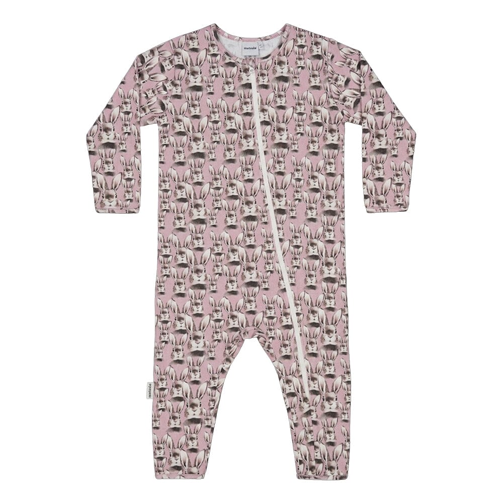 Bunny Nightsuit | Dreamy Pink Yövaate Metsola