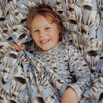 Bunny -Pussilakanasetti Baby | Dreamy Blue Pussilakana Metsola