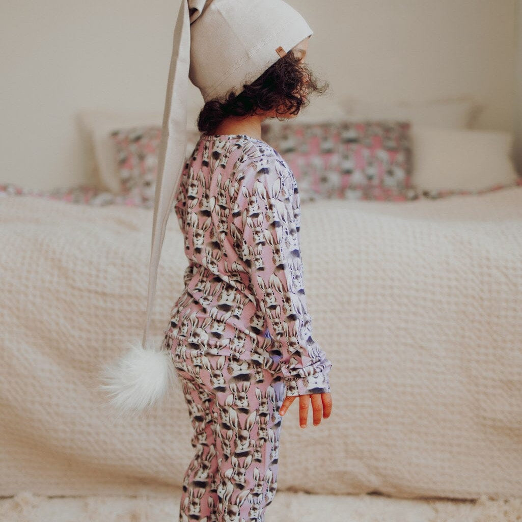 Bunny -Pyjama | Dreamy Pink Yövaate Metsola