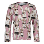 Bunny Shirt Ls | Frosty Pink Pitkähihainen paita Winter Wonders