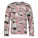 Bunny Shirt Ls | Frosty Pink Pitkähihainen paita Winter Wonders