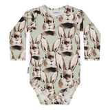 Bunny Soft Green -Body Body Little Spring Bunnies
