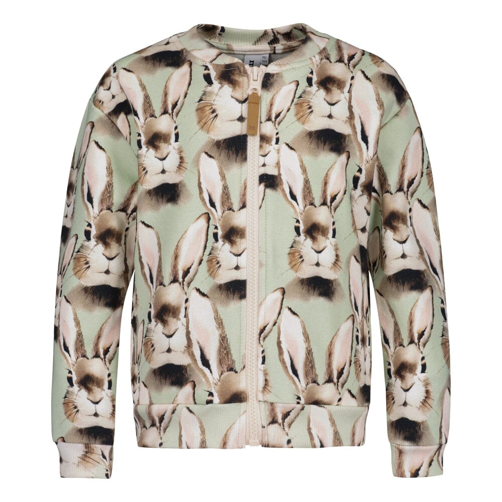 Bunny Soft Green -Bomber Huppari / Takki Little Spring Bunnies